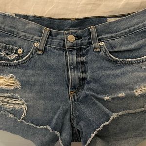 Rag and Bone Cutoff Jeans Size 24 (Gunner)